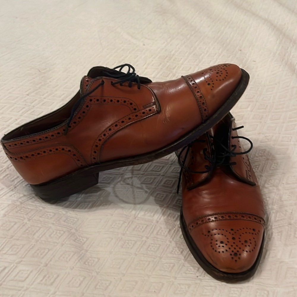 Men’s Allen Edmonds dress shoes, 7.5D,